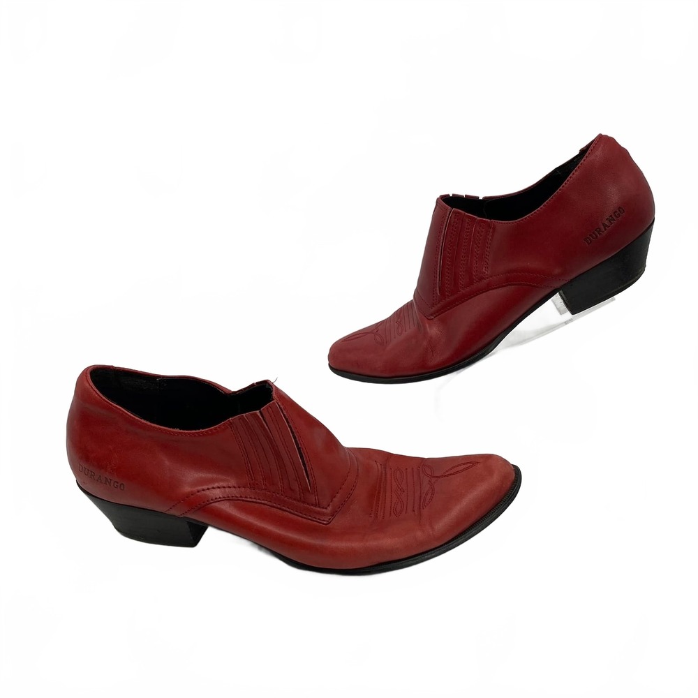 Durango Red Ankle Boots Bootie | Womens 8.5